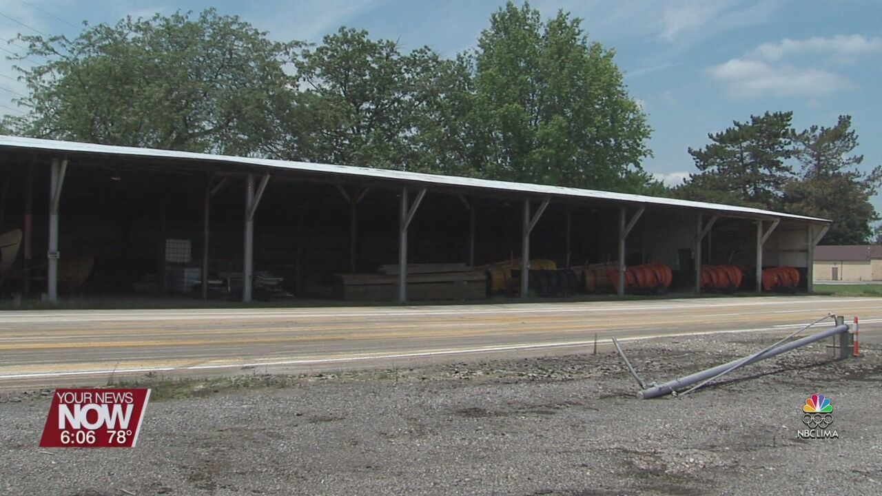 Plans moving forward by Allen County Commissioners to demolish old train depot at former ODOT property on North West Street